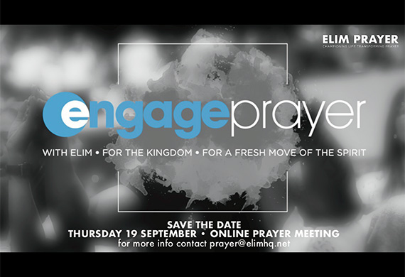 Elim Prayer to hold it's first global prayer meeting in September